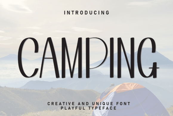 Camping: A Font That Brings Whimsy to Your Designs