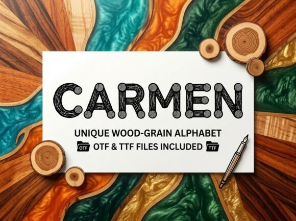 Carmen: A Bold Display Font for Maximum Visual Impact