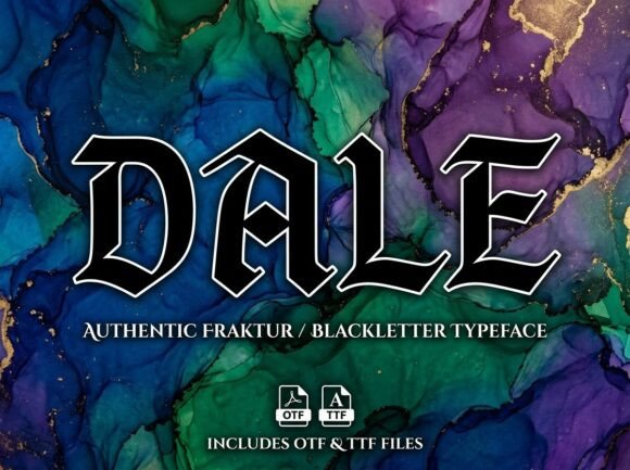 Dale: A Bold Typeface for Impactful Design