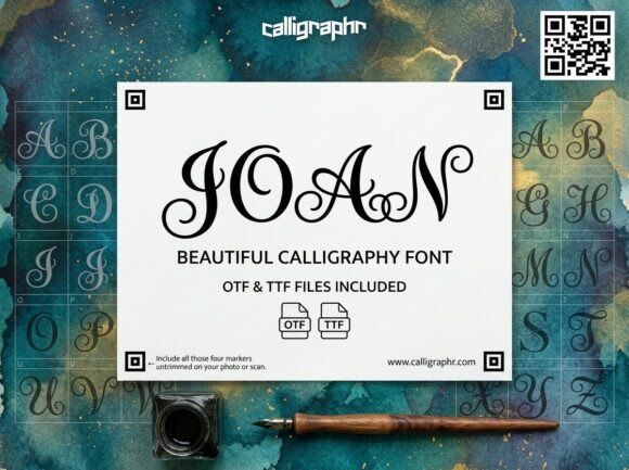 Joan: A Bold Display Font for Modern Design