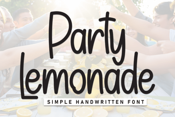 Party Lemonade: A Font That Brings Joyful Energy to Your Designs