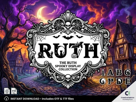 Ruth: The Decorative Font for High-Impact Design