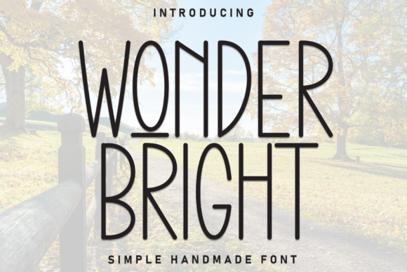 Wonder Bright: Crafting Visual Warmth with Hand-Etched Typography